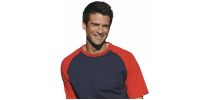 Unisex Adults Raglan Sleeve Tee Shirt