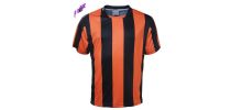 Unisex Adults Sublimated Striped Football Jersey
