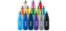Komo Shiny Aluminium Drink Bottle Single Wall