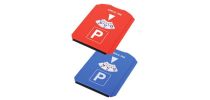 Ice Scrapper with Parking Sign