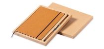Tefan Recycled Leather Notebook - Set