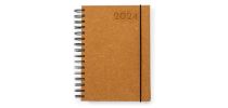 Torkix Recycled Leather Diary 2024