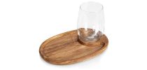 Wine Appetizer Plate Set