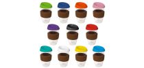 16oz/535ml Plastic Karma Kup With Cork Band Silicon Lid