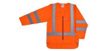 Hi vis Long Sleeve Safety Vest