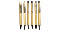 Bamboo Click Action Ball Pen