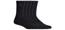 Mens Crew Cotton Work Sock - 5 Pack
