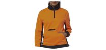 Womens Spliced 1/4 Zip Fleece