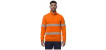Reflective 1/4 Zip Fleece