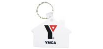 House Shape Durasoft Keyring