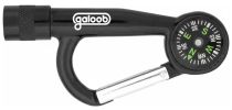 Flashlight Carabiners W/ Compass