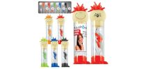 Mop Top Earbuds in Clear Tube