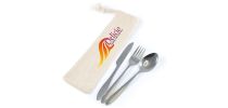 Banquet Cutlery Set in Calico Pouch