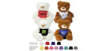 Coconut (White) and Coco (Brown) Plush Teddy Bear