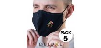 5 Pack - Deluxe Face Masks