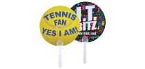 Hand Held Plastic Fan Paddles