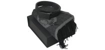 Set Christian Lacroix Grey (cufflinks, Belt & Scarve)