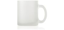 Glass Mug Frosted