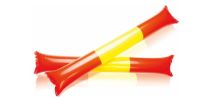 Cheering Sticks Flag