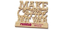 MDF Slogan Coaster