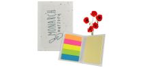 Corn Poppy Seed Sticky Note Pad