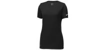 Nike Ladies Dri-FIT Cotton/Poly Scoop Neck Tee