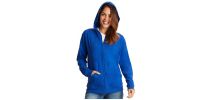 Unisex Sueded Zip Hoody