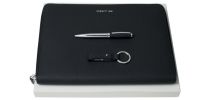 Set Hamilton Black (ballpoint Pen, Conference Folder A4 & Usb Stick)
