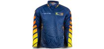 Men Sublimated Long Sleeve Polo