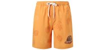 Men's Polyester Spandex Sublimated Swim Shorts