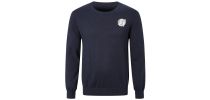 Men's 100% Cotton Round Collar Sweater