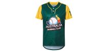 Men's 100%Polyester Sublimated 2-Button Baseball Jersey