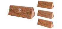 Foldable Cork Glasses Case