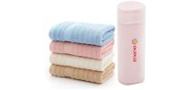 Bamboo Fiber Towel With Tube