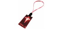 LED Lanyard with illuminating Cable