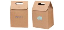 Small Kraft Paper Portable Box