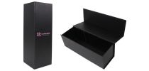 Single Bottle Foldable Magnetic Wine Box