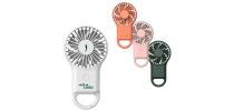 Carabiner Mini Fan with LED Light