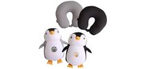 Penguin Shaped 2 In 1 Travel Pillow