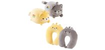 Cat Shaped 2 In 1 Travel Pillow