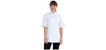 PROCHEF Womens Traditional Chef Short Sleeve Jacket White
