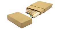 Six Mini Coloured Pencils