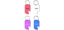 Dog Tag Bottle Opener Keyring
