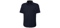 Closed Front Short Sleeve Shirt