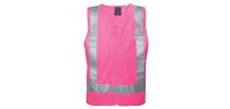 Hi Viz Vest With  Reflective Tape