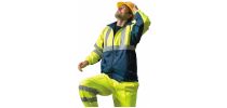 Unisex Adults Hi-Vis 3 In 1 Jacket With Reflective tape