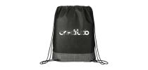 Bullet Crossweave Heat Sealed Drawstring Bag