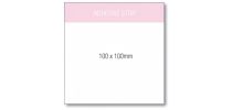 Stuk Note Pad 100x100White 4 Col 100 Leaf