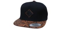 Flexfit Snakeskin Flatpeak Cap