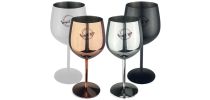 Bella Stainless Steel Wine Glass